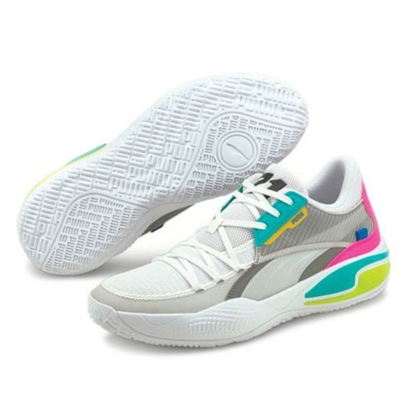 Puma Court Rider 2k 'White Ultra Grey' 376313-01 Basketball